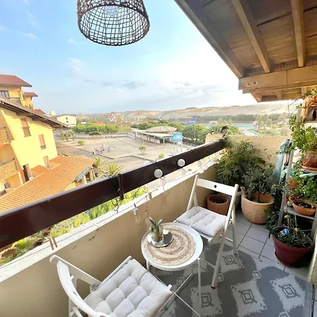 Cozy Beachfront With Balcony And Private Parking * 塞尼奥斯